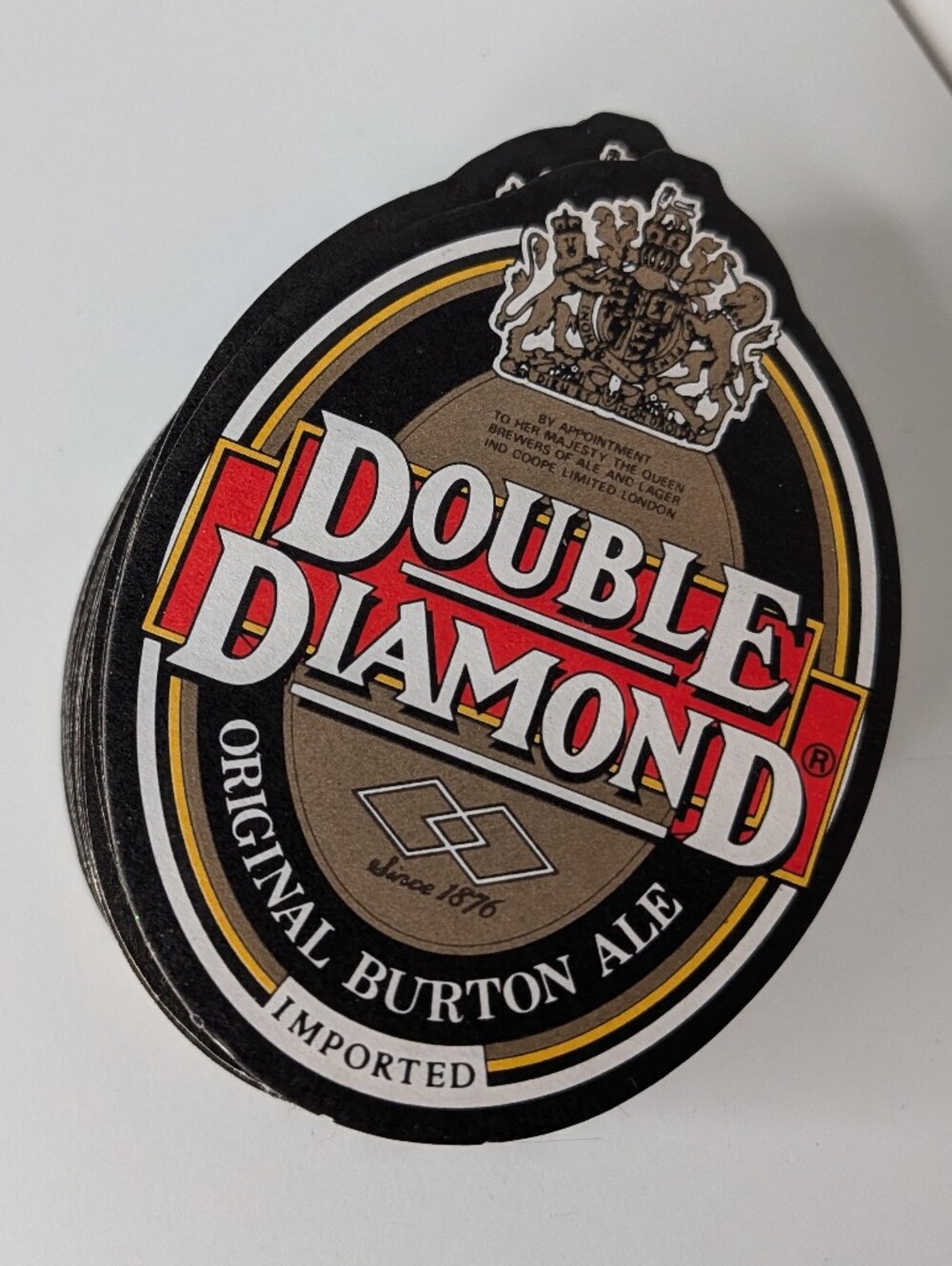 Vintage Double Diamond Original Burton Coaster
